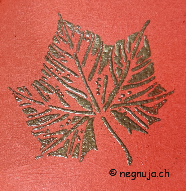 Heißluft Embossing